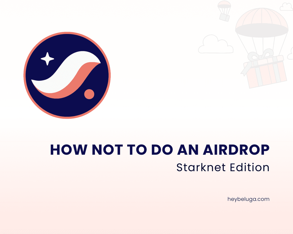 Image for Starknet: How Not to do an Airdrop